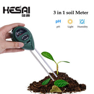 3 in 1 Soil Water Moisture Light PH Meter Tester Digital Analyzer Test Detector for Garden Plant Flower Hydroponic Garden Tool