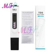 Load image into Gallery viewer, Digital PH /TDS/ EC Meter Tester Thermometer Pen Water Purity PPM Filter Hydroponic for Aquarium Pool Water Quality Monitor
