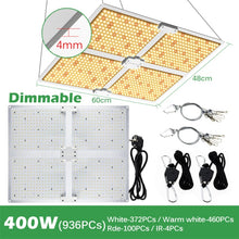 Load image into Gallery viewer, Samsung LM281B Quantum LED Grow Light 400W 600W Full Spectrum Phyto Lamp For Greenhouse Hydroponic Plant Growth Lighting
