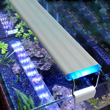 Load image into Gallery viewer, Aquarium LED Light Super Slim Fish Tank Aquatic Plant Grow Lighting Waterproof Bright Clip Lamp Blue LED 18-75cm for Plants 220v
