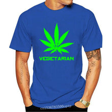 Load image into Gallery viewer, 2016 fashion Cannabi Vegetarian Men&#39;s T-Shirt 100% cotton O-Neck T Shirt Casual short tops tee
