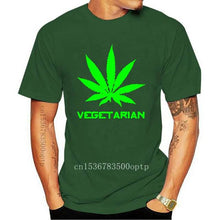 Load image into Gallery viewer, 2016 fashion Cannabi Vegetarian Men&#39;s T-Shirt 100% cotton O-Neck T Shirt Casual short tops tee
