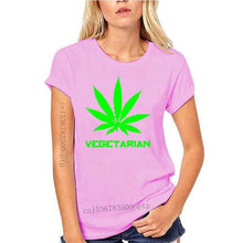 Load image into Gallery viewer, 2016 fashion Cannabi Vegetarian Men&#39;s T-Shirt 100% cotton O-Neck T Shirt Casual short tops tee
