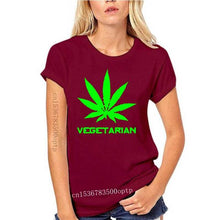 Load image into Gallery viewer, 2016 fashion Cannabi Vegetarian Men&#39;s T-Shirt 100% cotton O-Neck T Shirt Casual short tops tee
