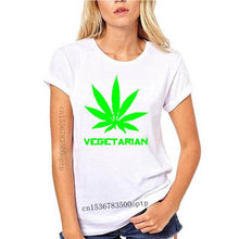 Load image into Gallery viewer, 2016 fashion Cannabi Vegetarian Men&#39;s T-Shirt 100% cotton O-Neck T Shirt Casual short tops tee
