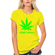 Load image into Gallery viewer, 2016 fashion Cannabi Vegetarian Men&#39;s T-Shirt 100% cotton O-Neck T Shirt Casual short tops tee
