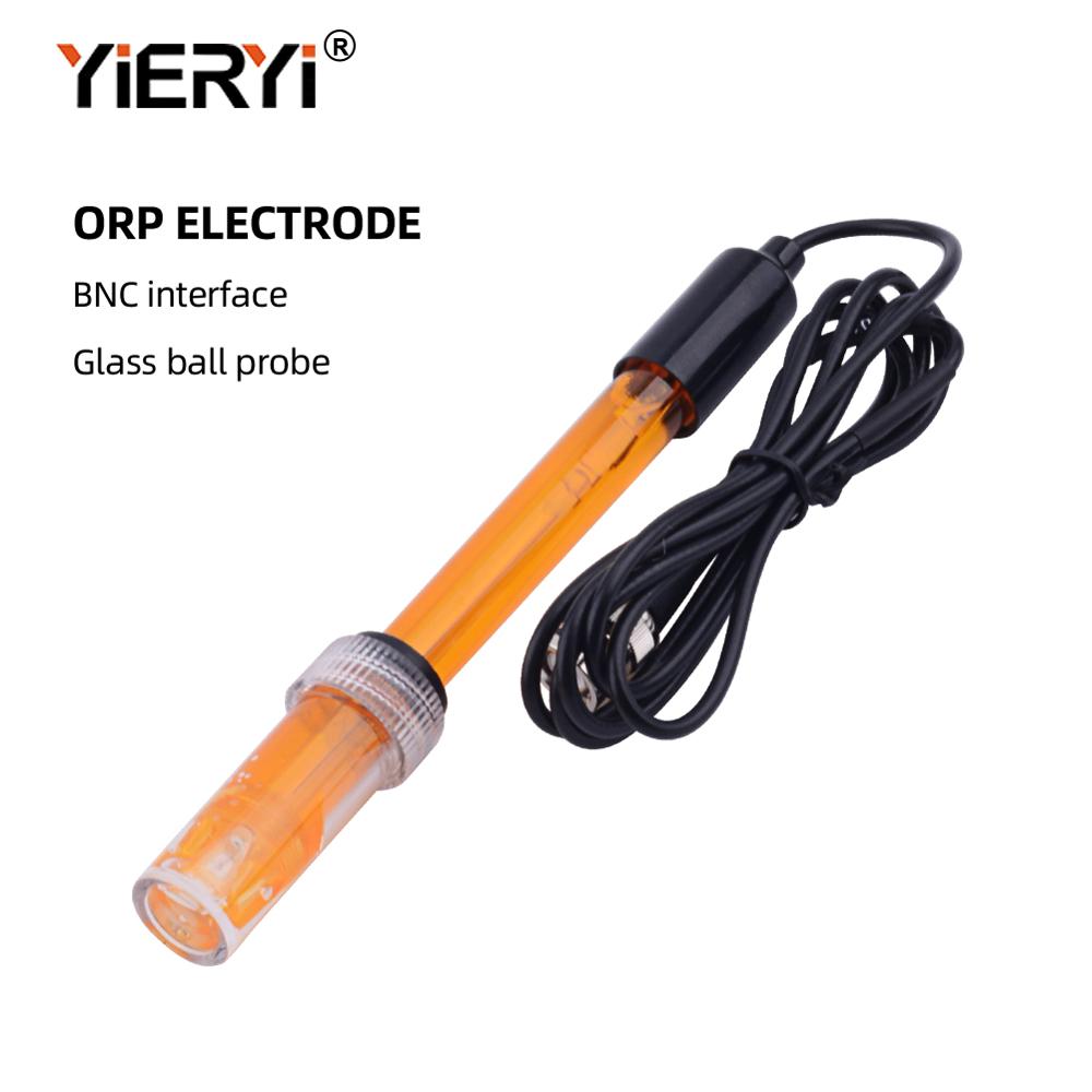 Yieryi ORP Electrode Probe BNC Q9 Connector Oxidation Reduction Potential Test Probe for Aquarium Hydroponics Swimming Pool