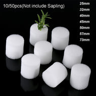 10pcs Soilless Hydroponic Seed Trays Vegetables Nursery Pots Sponge Planting Flower Seed Cultivation System Nursery Sponge