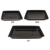 5pcs Seed Starting Plant Growing Tray Reusable Seedling Starter Box for Greenhouse Microgreens Hydroponics Flowers Plants