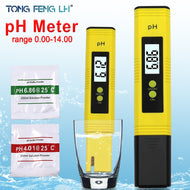 <transcy>Hoge Nauwkeurigheid 0.01 LCD Digitale PH Meter Tester voor Water Voedsel Aquarium Zwembad Hydrocultuur Zakformaat PH Tester Grote LCD Display</transcy>